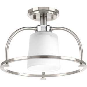 PP350032009 West Village Flush Mount Ceiling Light - Brushed Nickel PP350032009 West Village Flush Mount Ceiling Light - Brushed Nickel