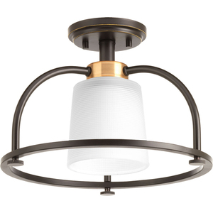 PP350032020 West Village Flush Mount Ceiling Light - Antique Bronze