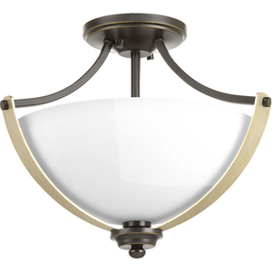 PP350034020 Noma Flush Mount Ceiling Light - Antique Bronze