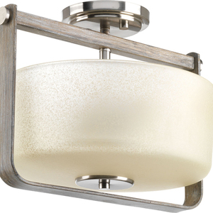 PP350041009 Aspen Creek Flush Mount Ceiling Light - Brushed Nickel