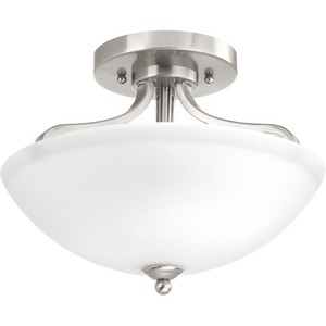 PP350057009 Laird Semi Flush Mount Ceiling Light - Brushed Nickel