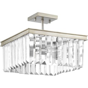 PP350058134 Glimmer Semi Flush Mount Ceiling Light - Silver Ridge