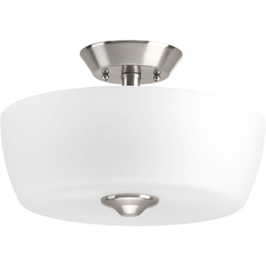 PP350060009 Leap Flush Mount Ceiling Light - Brushed Nickel