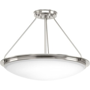 PP35006600930 Apogee Semi Flush Mount Ceiling Light - Brushed Nickel