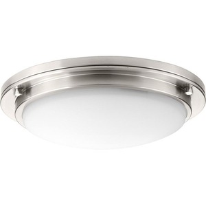 PP35007000930 Apogee Flush Mount Ceiling Light - Brushed Nickel