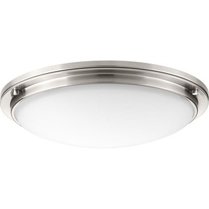 PP35007100930 Apogee Flush Mount Ceiling Light - Brushed Nickel