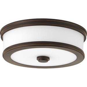 PP35008502030 Bezel LED Flush Mount Ceiling Light - Antique Bronze PP35008502030 Bezel LED Flush Mount Ceiling Light - Antique Bronze
