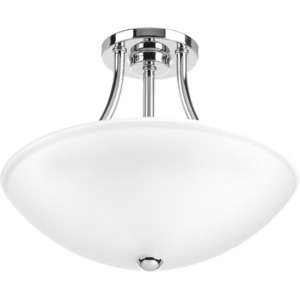 PP35008801530 Gather Semi Flush Mount Ceiling Light - Polished Chrome