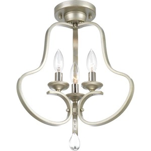 PP350094134 Anjoux Semi Flush Mount Ceiling Light - Silver Ridge