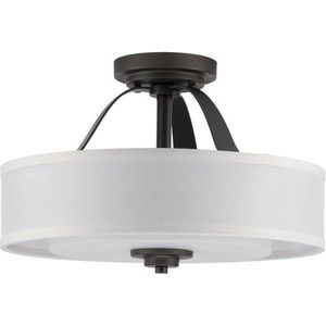 PP350098143 Kene Semi Flush Mount Ceiling Light - Graphite PP350098143 Kene Semi Flush Mount Ceiling Light - Graphite