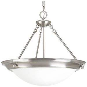 PP357309 Eclipse Up Light Pendant Light - Brushed Nickel