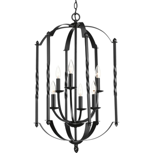 PP357731 Greyson Entrance / Foyer Pendant Light - Black