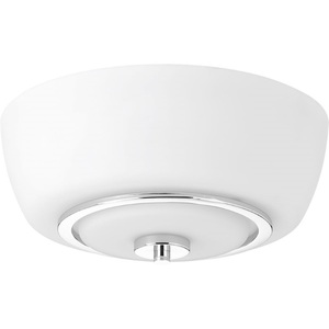 PP367015 Fleet Flush Mount Ceiling Light - Polished Chrome