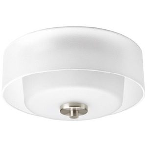 PP369309 Invite Flush Mount Ceiling Light - Brushed Nickel