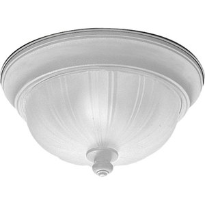 PP373230 Prescott Flush Mount Ceiling Light - Textured White