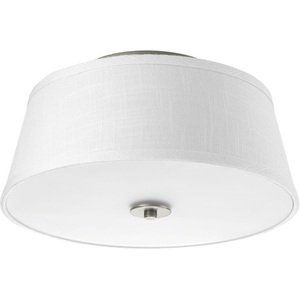 PP373909 Arden Flush Mount Ceiling Light - Brushed Nickel PP373909 Arden Flush Mount Ceiling Light - Brushed Nickel
