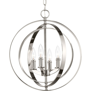 PP3827104 Equinox Entrance / Foyer Pendant Light - Polished Nickel