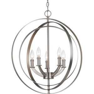 PP3841126 Equinox Entrance / Foyer Pendant Light - Burnished Silver