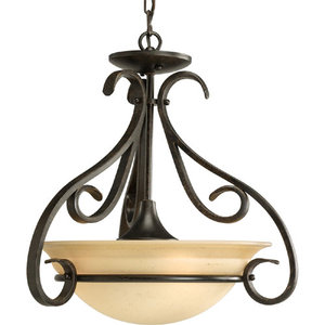 PP384377 Torino Up Light Pendant Light - Forged Bronze