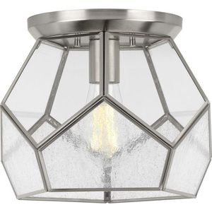 PP386809 Cinq Flush Mount Ceiling Light - Brushed Nickel