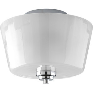 PP388015 Victory Semi Flush Mount Ceiling Light - Polished Chrome