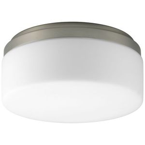 PP391009WB Maier Flush Mount Ceiling Light - Brushed Nickel