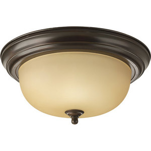 PP392520T Melon Flush Mount Ceiling Light - Antique Bronze