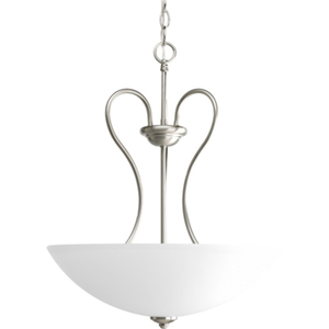PP395509 Heart Up Light Pendant Light - Brushed Nickel PP395509 Heart Up Light Pendant Light - Brushed Nickel