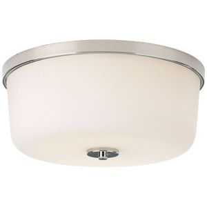 PP3970104 Flush Mount Ceiling Light - Polished Nickel PP3970104 Flush Mount Ceiling Light - Polished Nickel