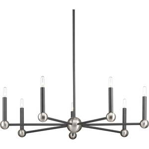 PP400020143 Foton Mid Sized Chandelier Chandelier - Graphite