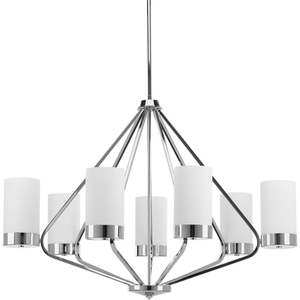 PP400023015 Elevate Mid Sized Chandelier Chandelier - Polished Chrome