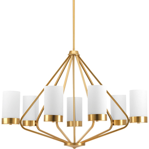 PP400023109 Elevate Mid Sized Chandelier Chandelier - Brushed Bronze