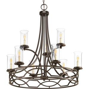 PP400038020 Soiree Large Foyer Chandelier Chandelier - Antique Bronze