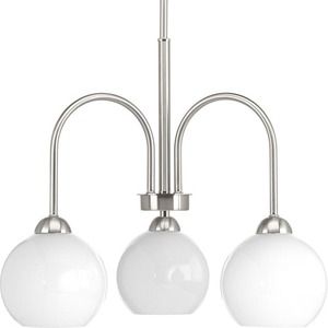 PP400059009 Carisa Mid Sized Chandelier Chandelier - Brushed Nickel PP400059009 Carisa Mid Sized Chandelier Chandelier - Brushed Nickel