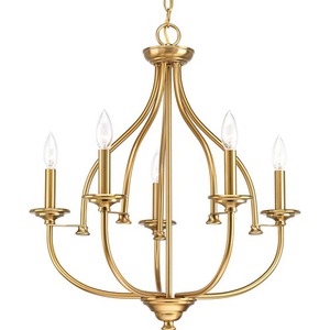 PP400066109 Tinsley Mid Sized Chandelier Chandelier - Brushed Bronze PP400066109 Tinsley Mid Sized Chandelier Chandelier - Brushed Bronze