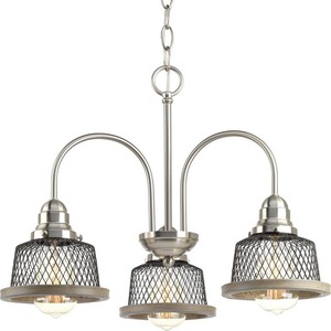 PP400073009 Tilley Mid Sized Chandelier Chandelier - Brushed Nickel PP400073009 Tilley Mid Sized Chandelier Chandelier - Brushed Nickel