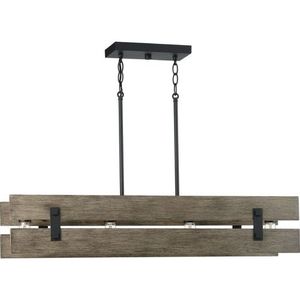 PP400229031 Hemsworth Linear Pendant Pendant Light - Black PP400229031 Hemsworth Linear Pendant Pendant Light - Black