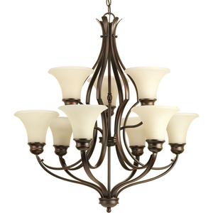 PP403720 Van Buren Mid Sized Chandelier Chandelier - Antique Bronze