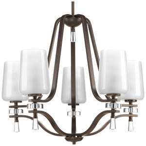 PP408920 Indulge Mid Sized Chandelier Chandelier - Antique Bronze