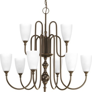 PP423620 Revive Mid Sized Chandelier Chandelier - Antique Bronze