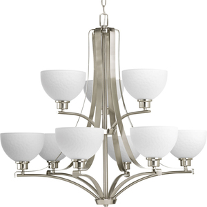 PP427209 Legend Mid Sized Chandelier Chandelier - Brushed Nickel