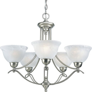 PP427509EBWB Avalon Mid Sized Chandelier Chandelier - Brushed Nickel