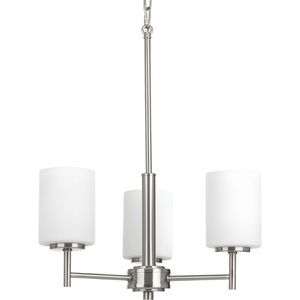 PP431809 Replay Mid Sized Chandelier Chandelier - Brushed Nickel