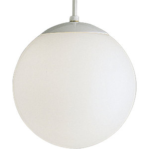 PP440229 White Acrylic Globes Down Light Pendant Light - Satin White