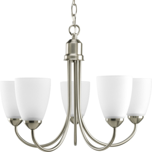 PP444109EBWB Gather Mid Sized Chandelier Chandelier - Brushed Nickel