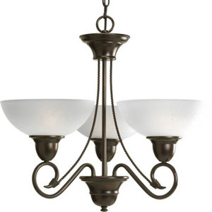 PP458020 Pavillion Mid Sized Chandelier Chandelier - Antique Bronze