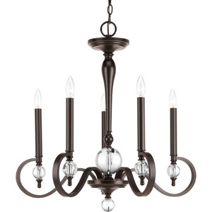 PP461520 Esteem Mid Sized Chandelier Chandelier - Antique Bronze