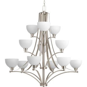 PP465309 Legend Large Foyer Chandelier Chandelier - Brushed Nickel