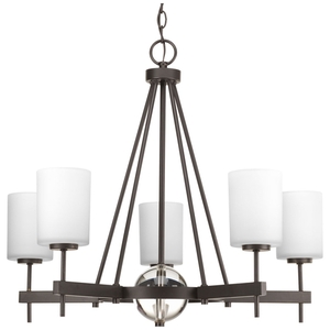 PP470620 Compass Mid Sized Chandelier Chandelier - Antique Bronze