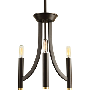 PP471720 Draper Mini Chandelier - Antique Bronze